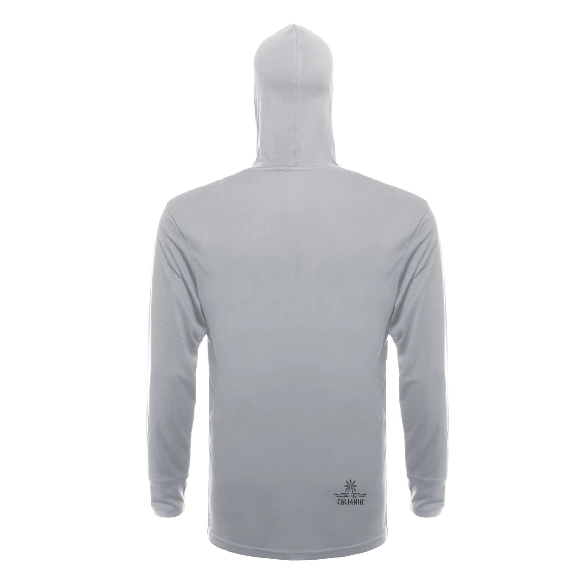 Saltwater Tribe Performance Hoodie — Metal (back)