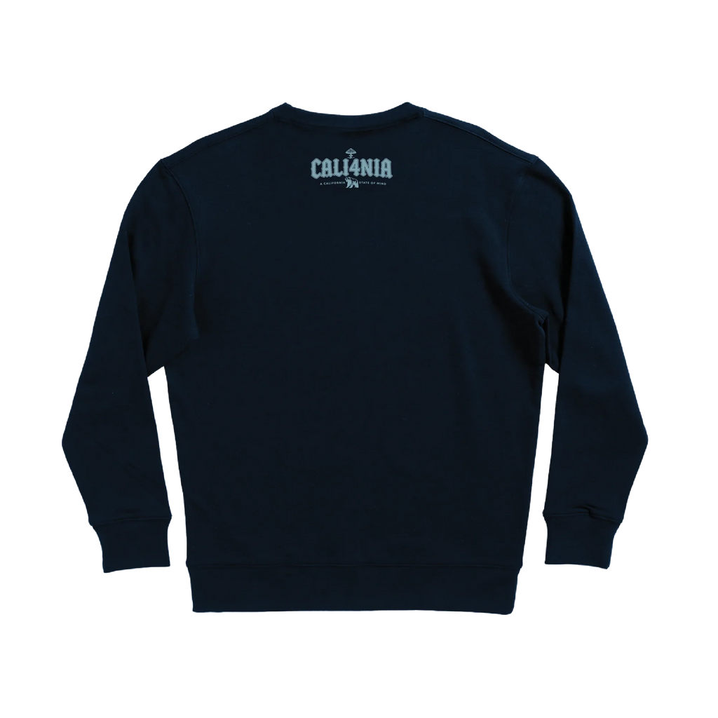 Down South Crew Fleece — Navy (back)