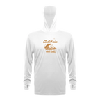 100% Stoke Performance Hoodie — White (front)