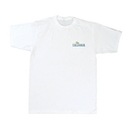 Born in the Barrel Tee — White (front)