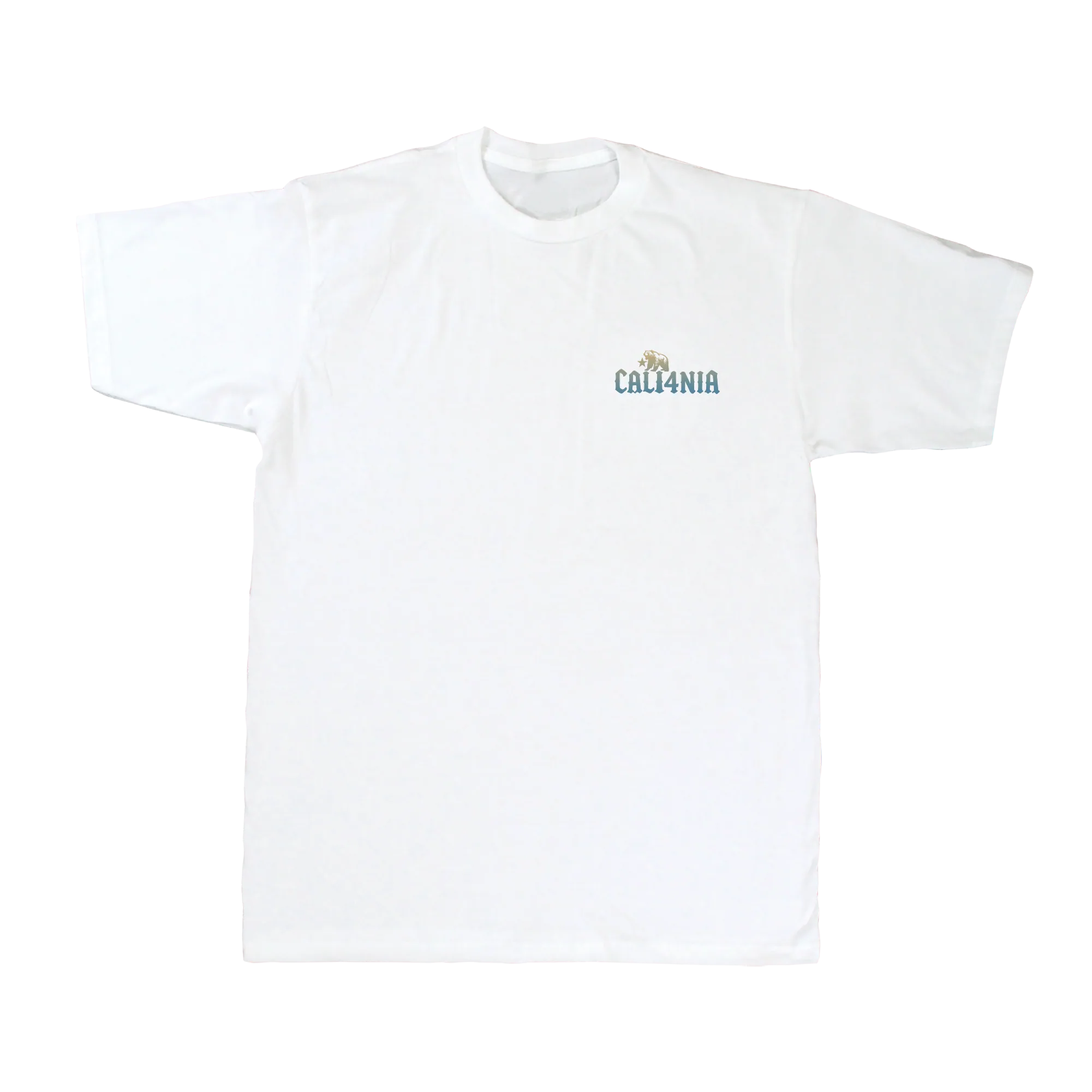 Born in the Barrel Tee — White (front)