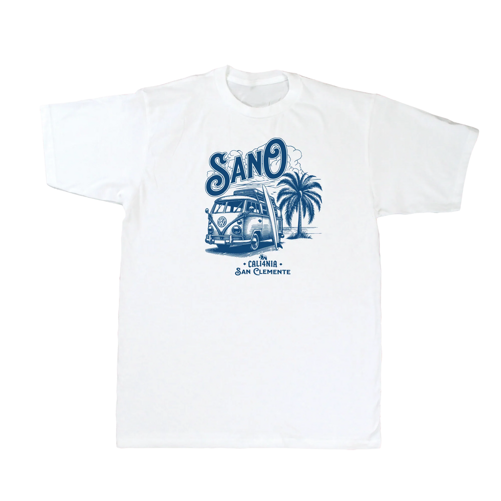 SanO Tee — White (front)