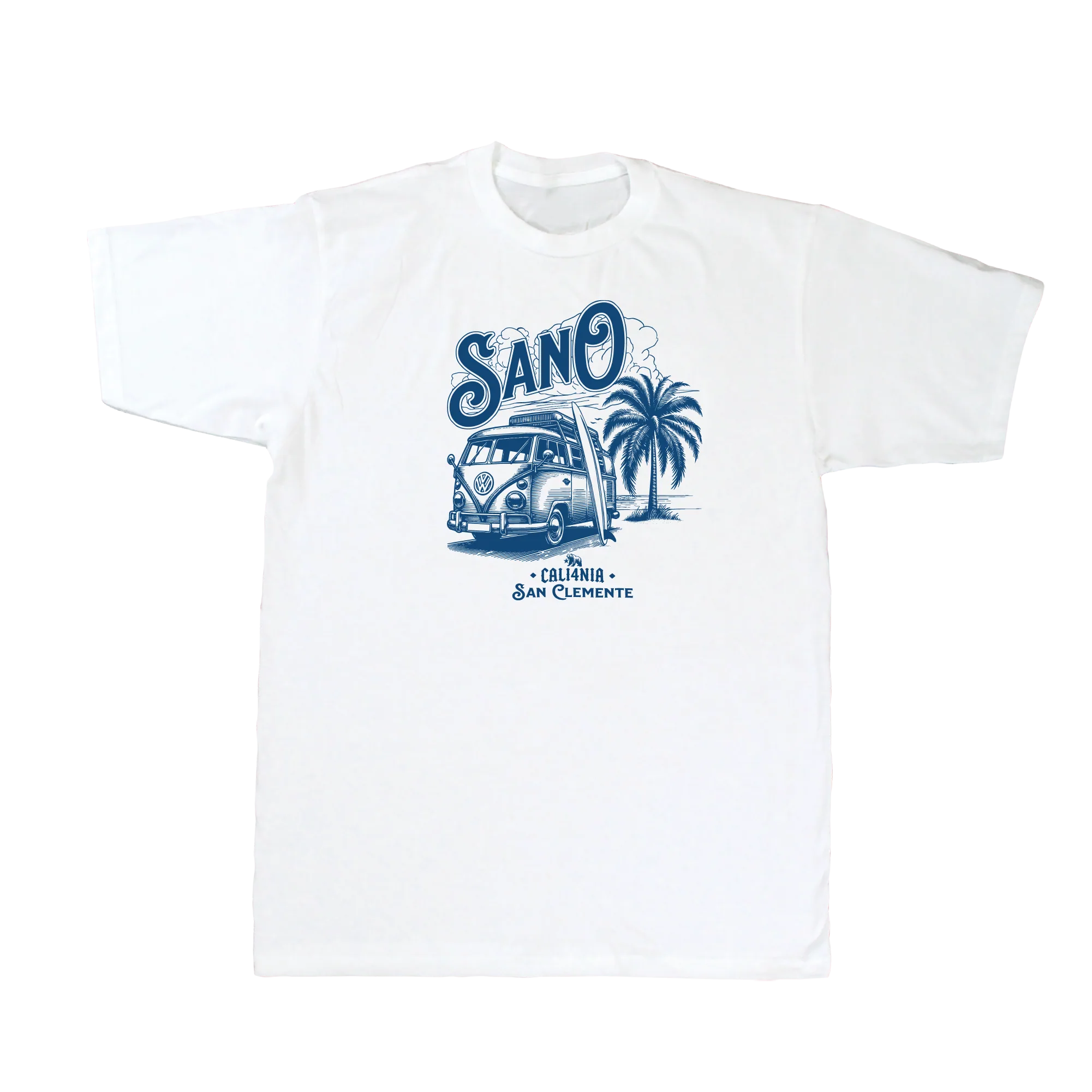SanO Tee — White (front)