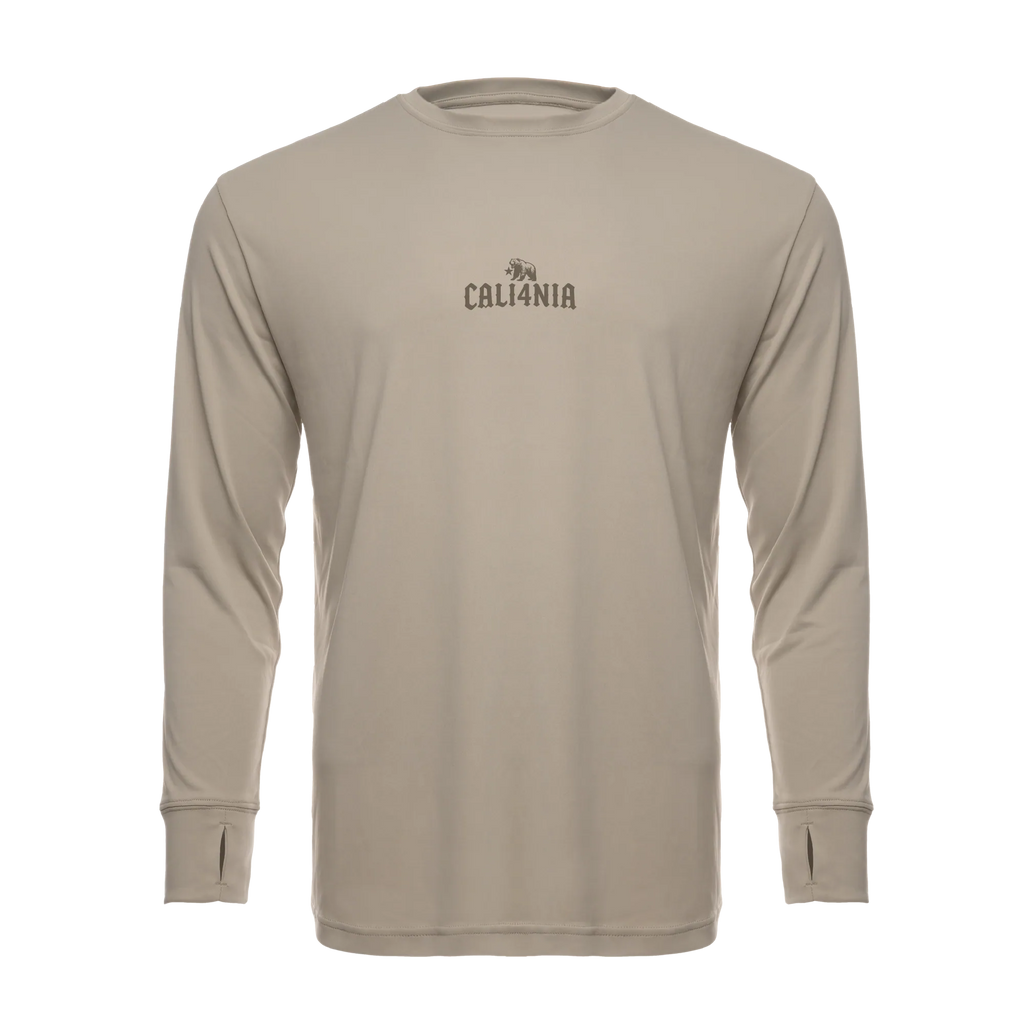 Zero Performance Crew — Warm Grey (front)