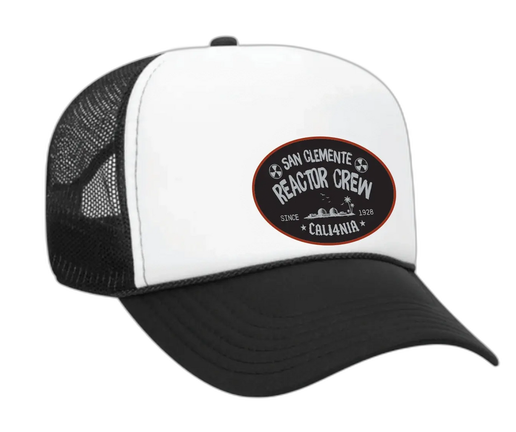 Reactor Crew Trucker Hat - White/Black