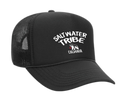 Saltwater Tribe Trucker Hat - Black