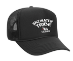 Saltwater Tribe Trucker Hat - Black