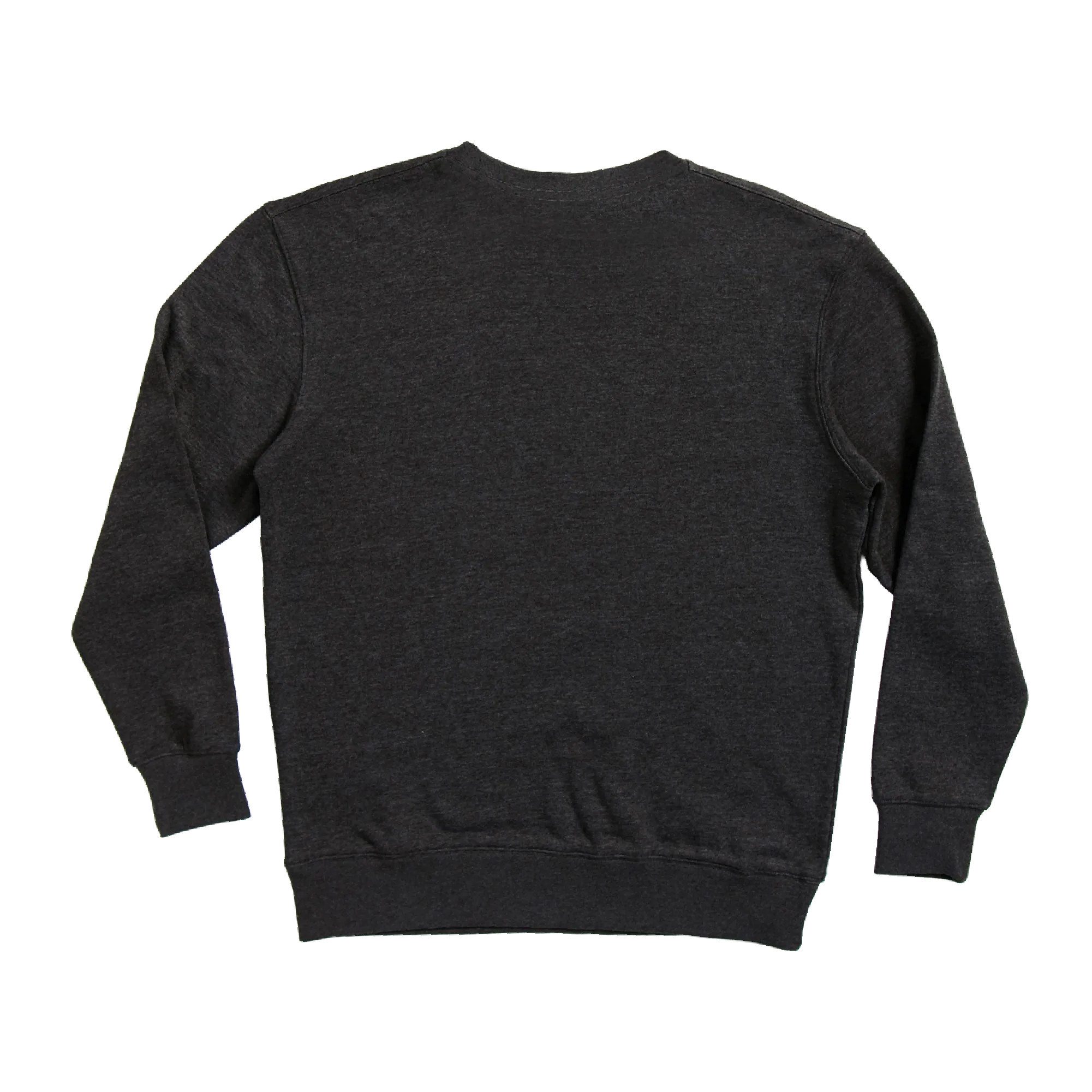 Unapologetically Cali4nian Crew Fleece — Charcoal (back)