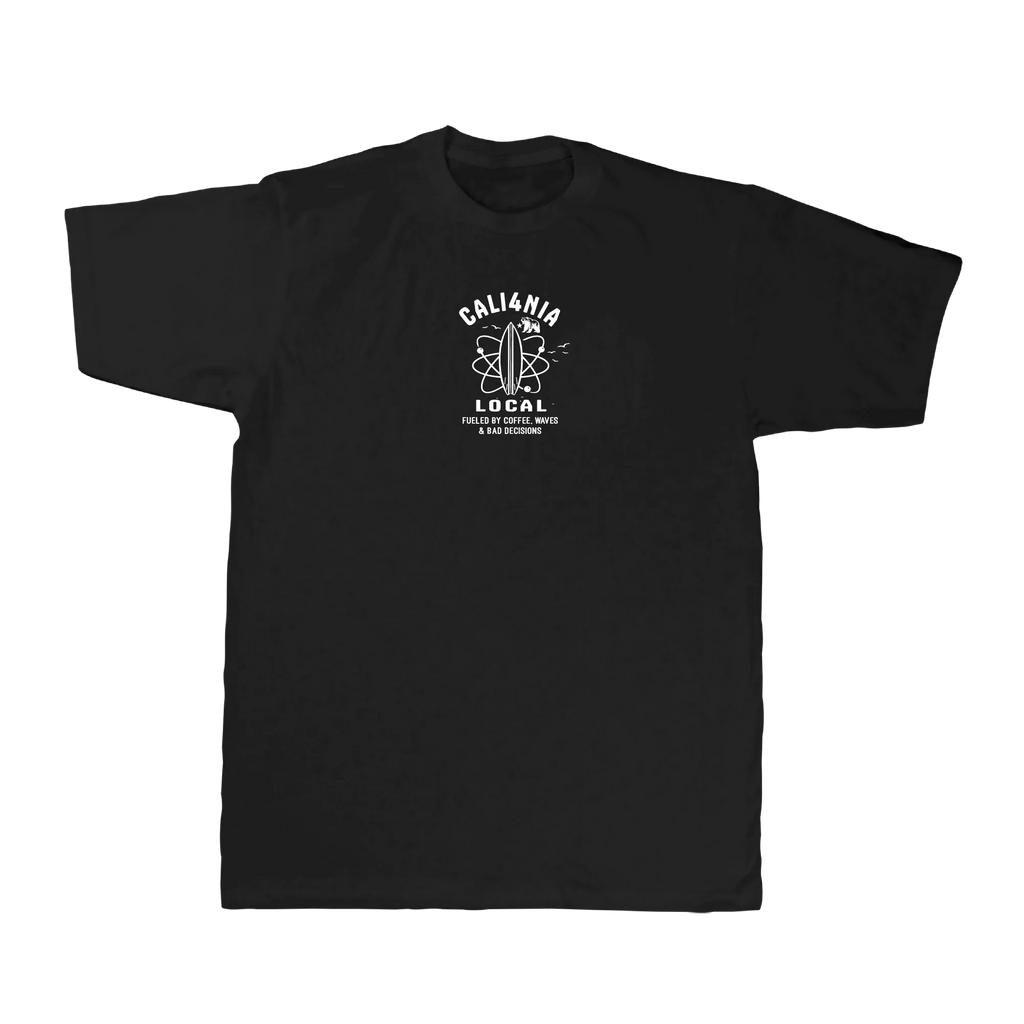 Nuclear Tee — Black (front)