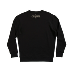 Down South Crew Fleece — Black (back)