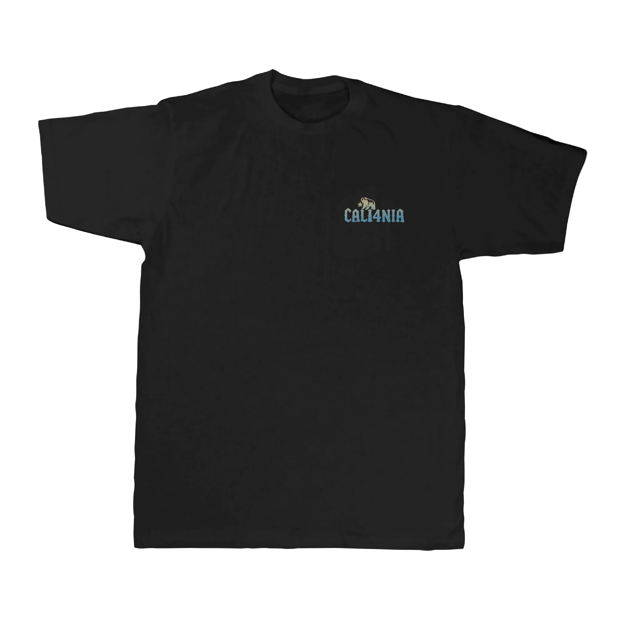 Born in the Barrel Tee — Black (front)