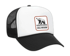 Unapologetically Cali4nian Trucker Hat - White/Black