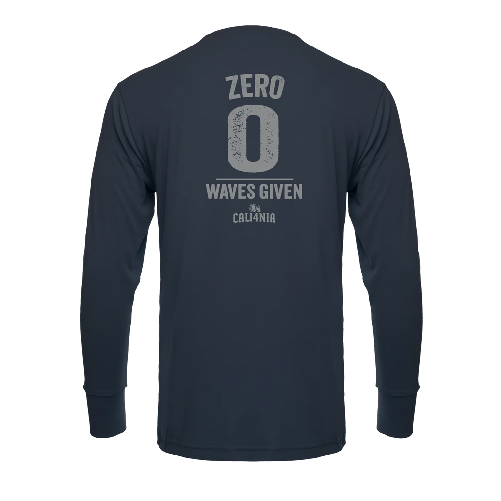 Zero Performance Crew — Steel Grey (back)
