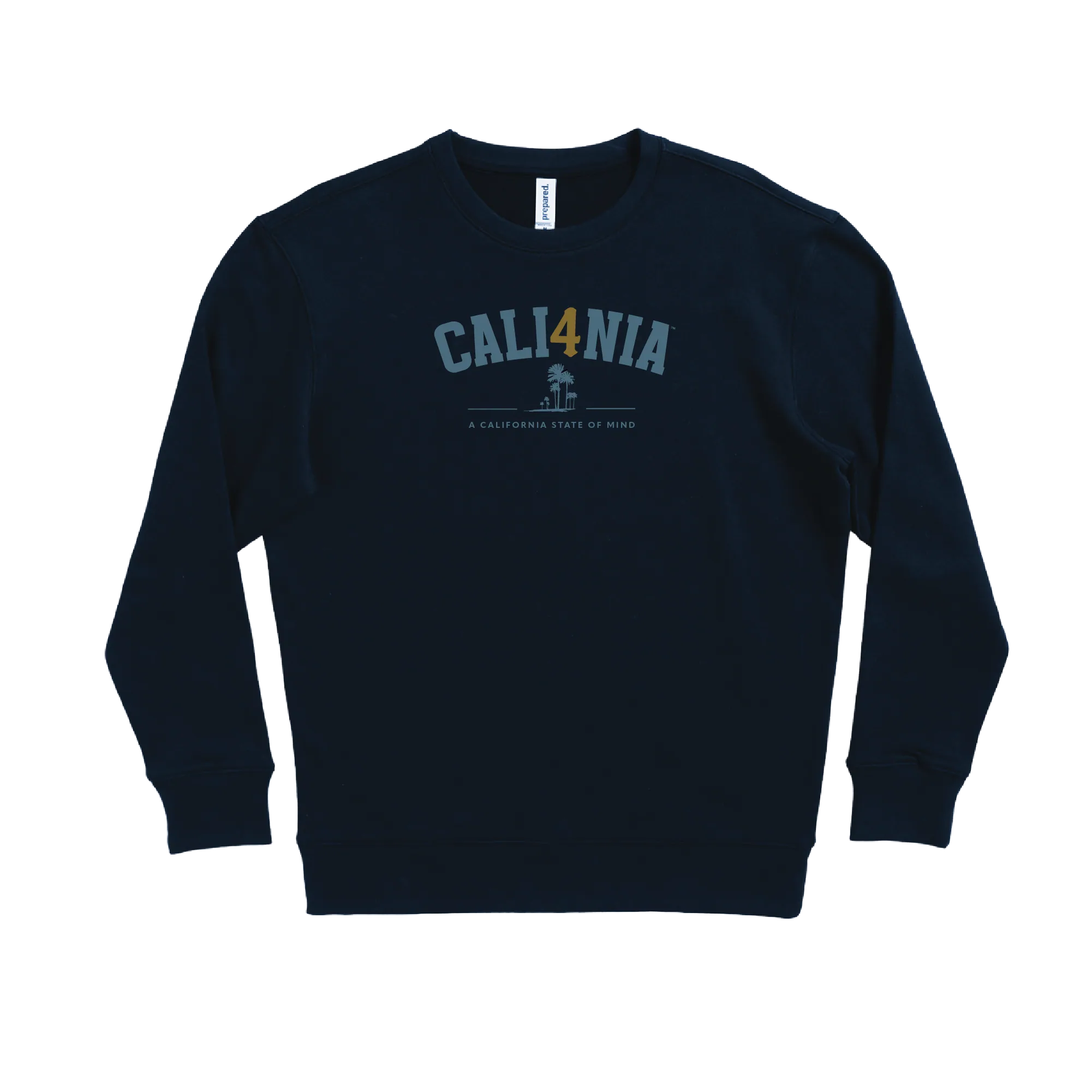 Collegiate Crew Fleece — Navy (front)