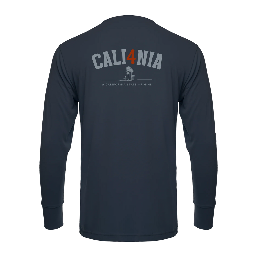 Collegiate Performance Crew — Steel Grey (back)