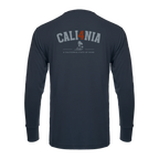 Collegiate Performance Crew — Steel Grey (back)