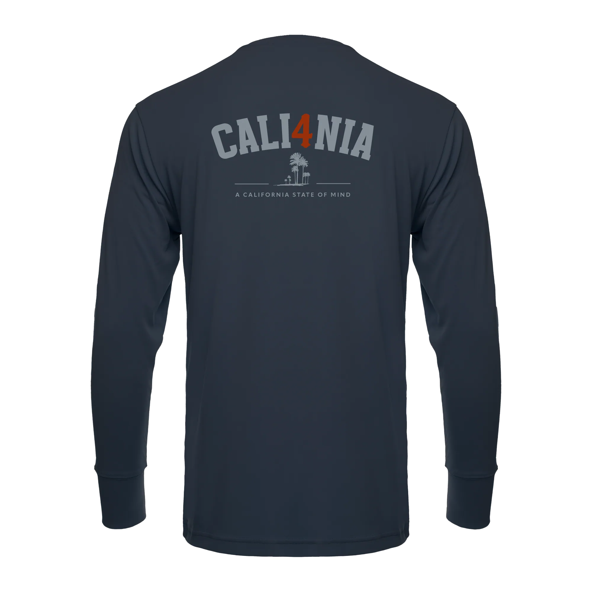 Collegiate Performance Crew — Steel Grey (back)