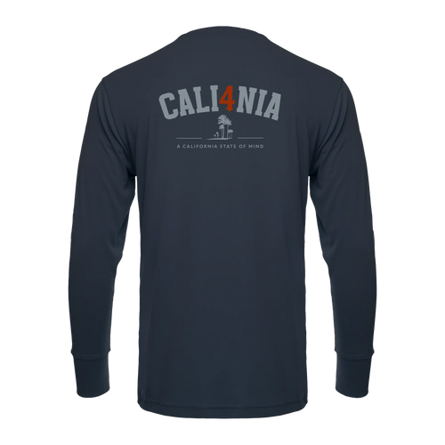 Collegiate Performance Crew — Steel Grey (back)