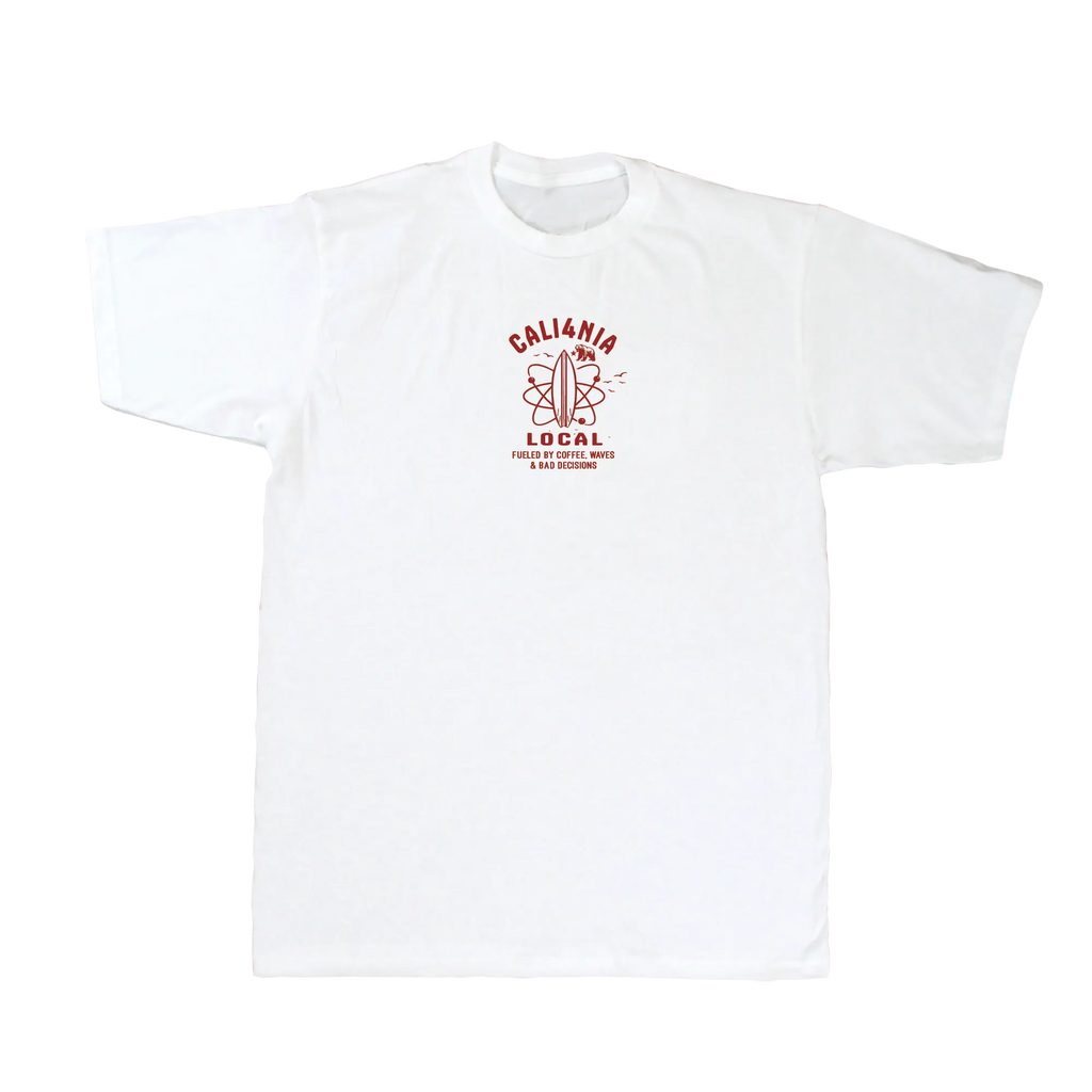 Nuclear Tee — White (front)