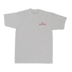 I Charge Small Waves Tee — Heather Grey (front)