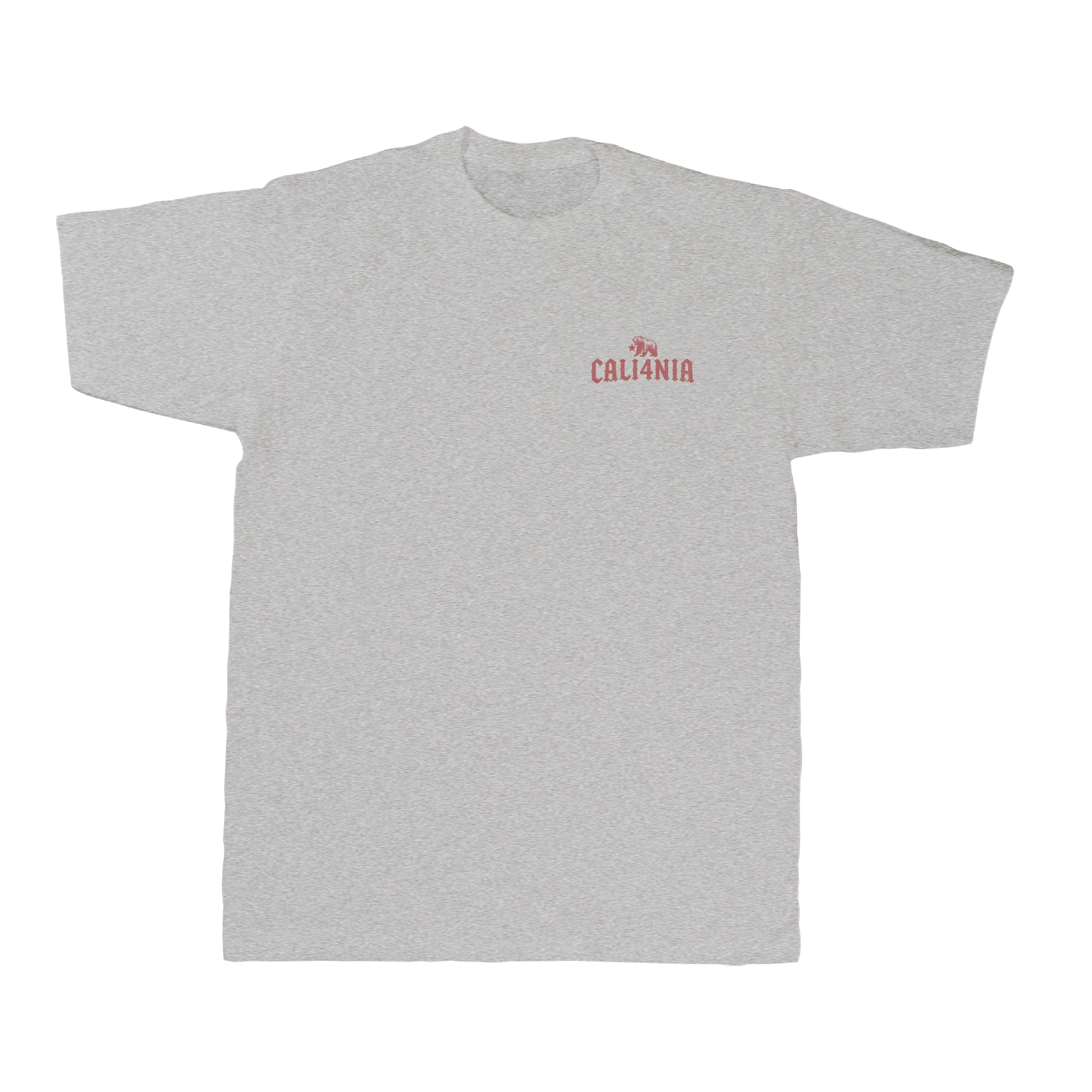 I Charge Small Waves Tee — Heather Grey (front)