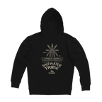 Saltwater Tribe Pullover Hoodie — Black (back)