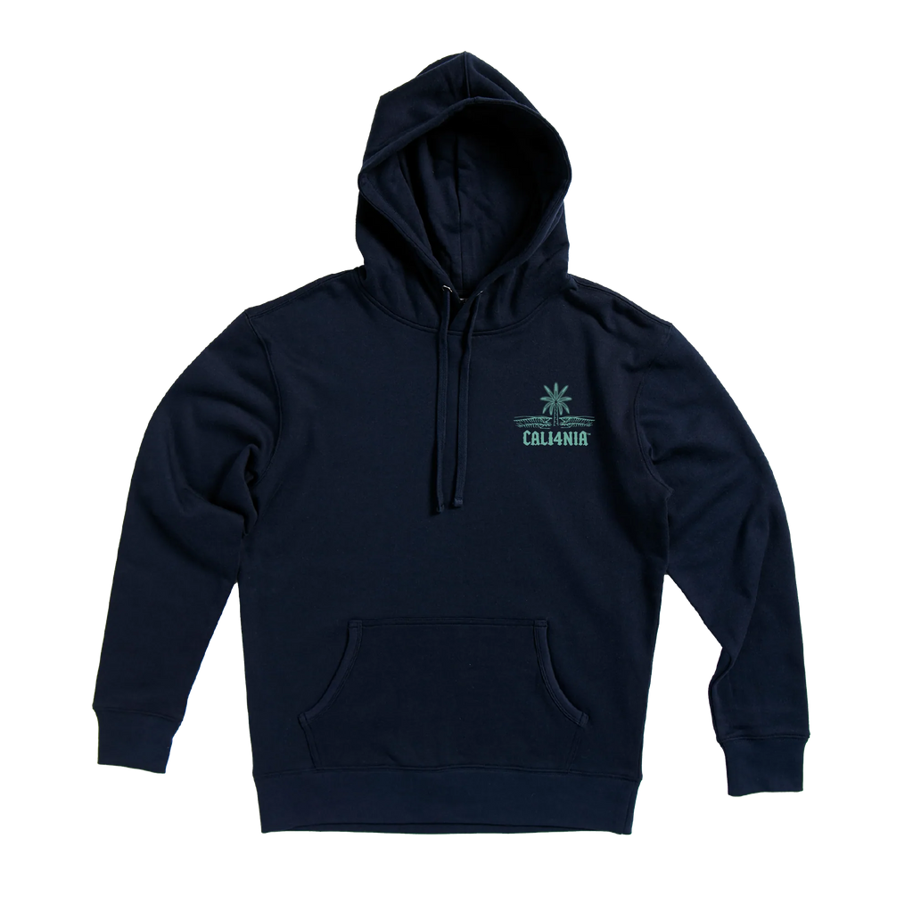 Saltwater Tribe Pullover Hoodie — Navy (front)