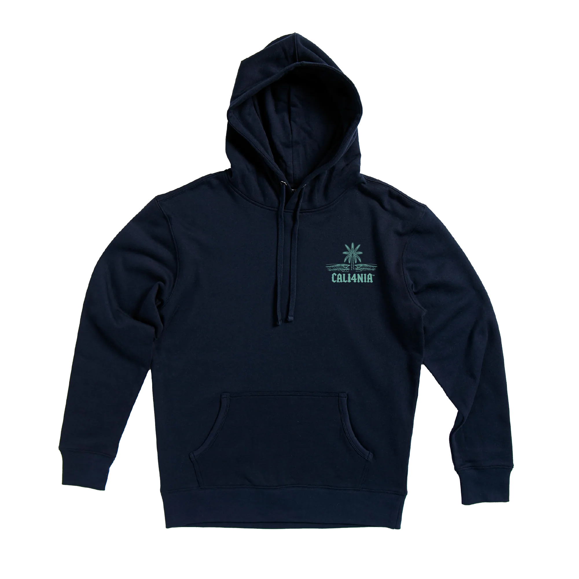 Saltwater Tribe Pullover Hoodie — Navy (front)