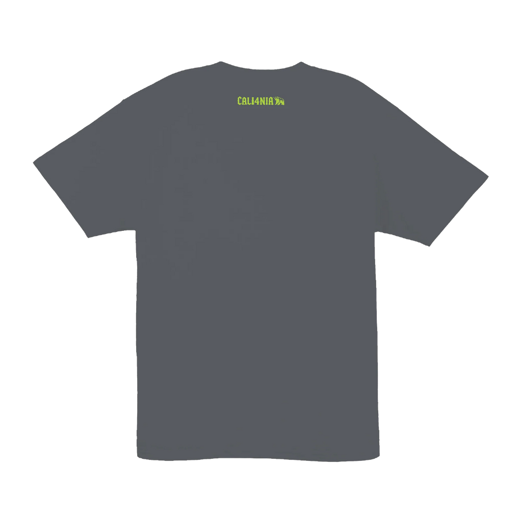 Good Vibes Tee — Charcoal (back)