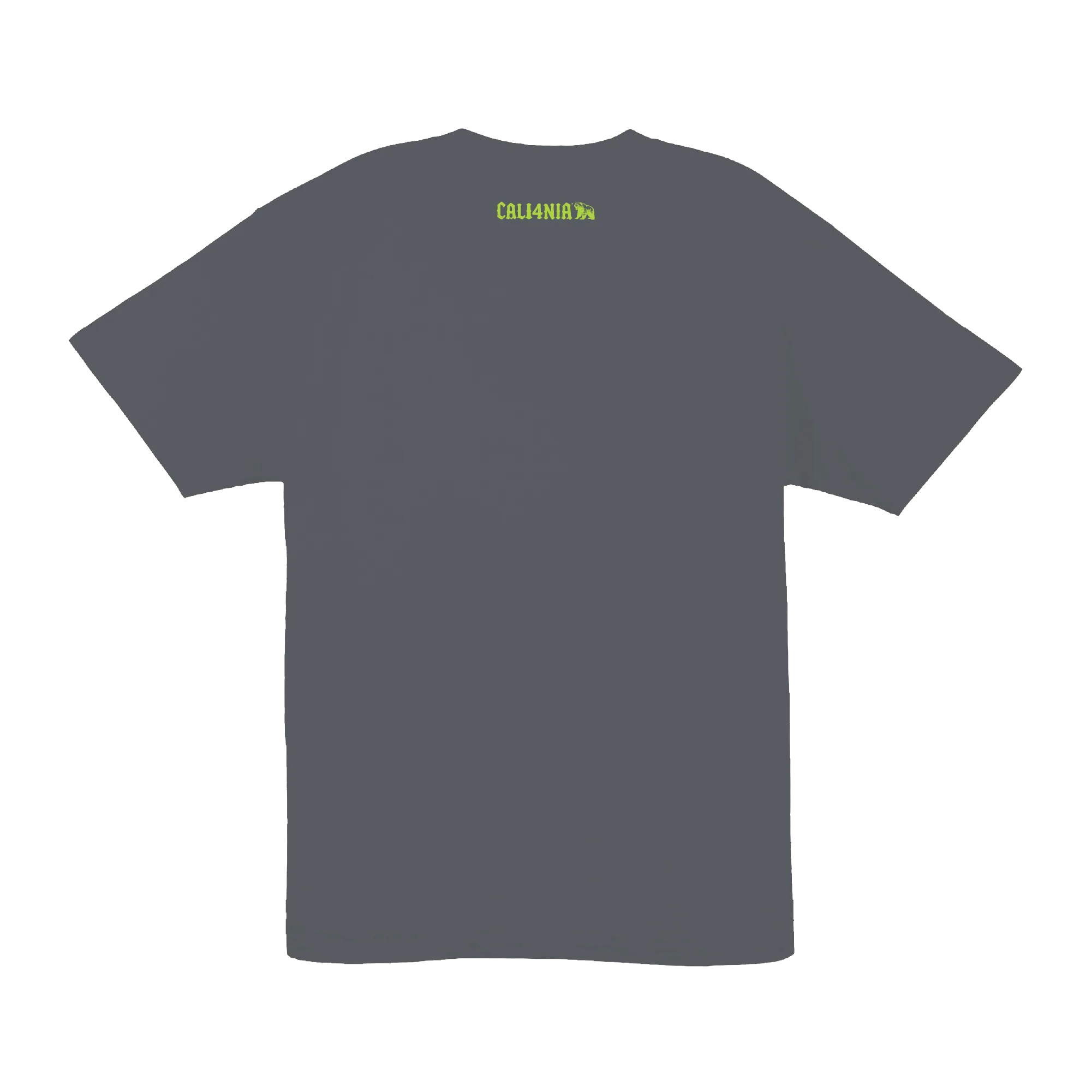 Good Vibes Tee — Charcoal (back)