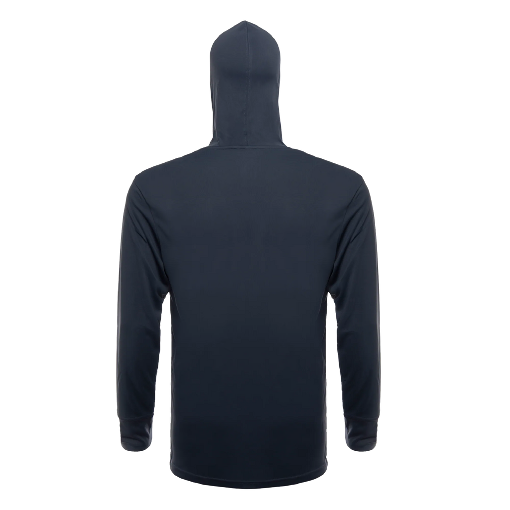SPF Performance Hoodie — Steel Grey (back)