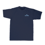 Zero Tee — Navy (front)