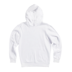 Unapologetic Pullover Hoodie — White (back)